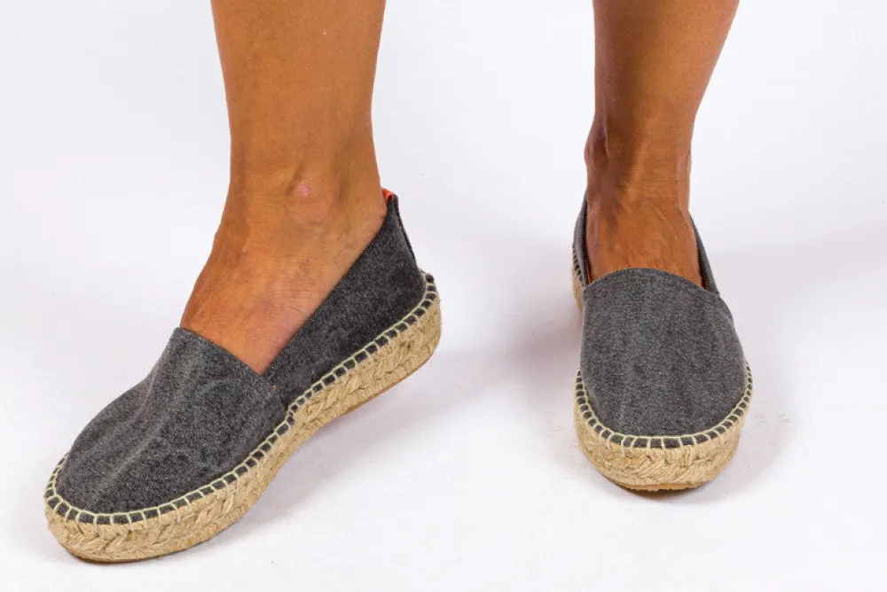 Abarca Shoes Alpargatas Yute^Camping Terra Negro