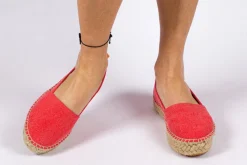 Abarca Shoes Alpargatas De Verano^Camping Terra Rojo