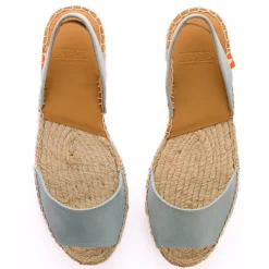 Abarca Shoes Alpargatas Yute^Menorquinas Nobuck Celeste
