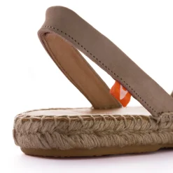 Abarca Shoes Alpargatas De Verano^Menorquinas Nobuck Hielo