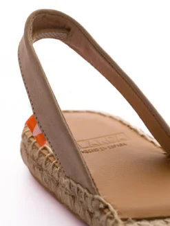 Abarca Shoes Alpargatas De Verano^Menorquinas Nobuck Hielo