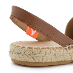 Abarca Shoes Menorquinas^Menorquinas Piel Con Rayas Rojas