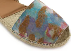 Abarca Shoes Alpargatas De Verano^Menorquinas Piel Fantasia Marron