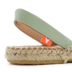 Abarca Shoes Alpargatas De Verano^Menorquinas Piel Fantasia Naranja