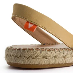 Abarca Shoes Alpargatas De Verano^Menorquinas Piel Vainilla