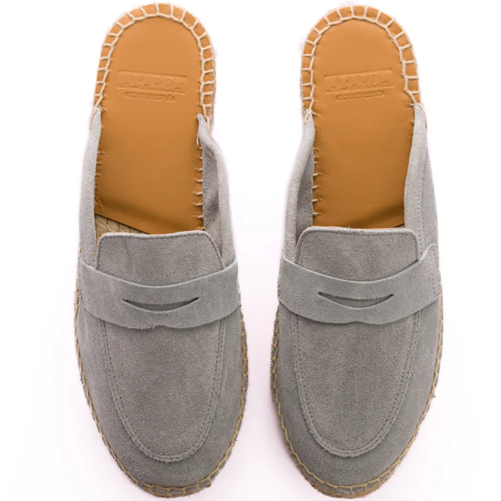 Abarca Shoes Alpargatas Yute^Mocasín Abierto Piel Methamol