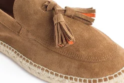 Abarca Shoes Alpargatas De Verano^Mocasín Borlas Piel Tierra