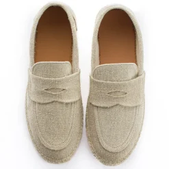 Abarca Shoes Alpargata Mocasín^Mocasín Lino Viejo Crudo