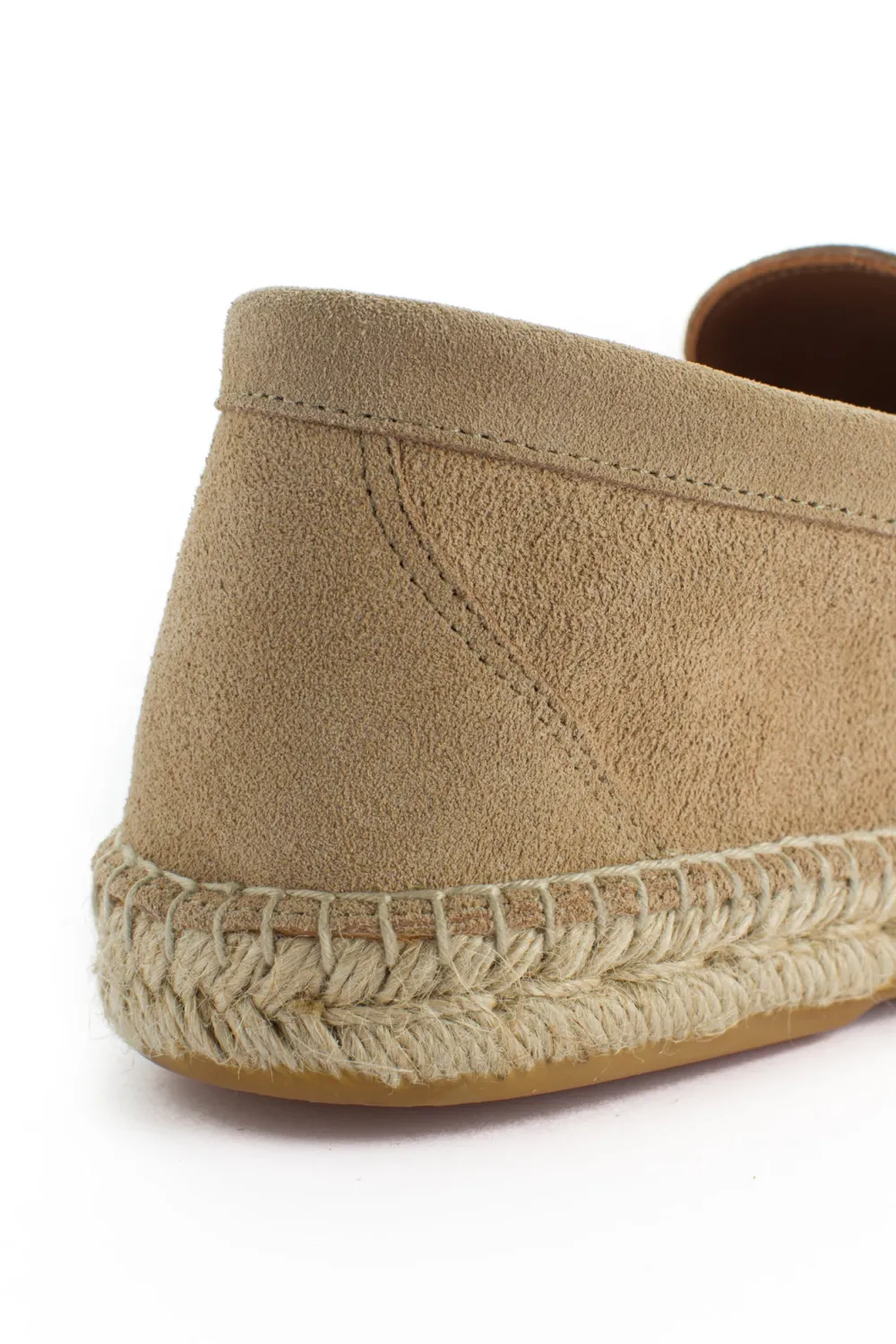 Abarca Shoes Alpargata Mocasín^Mocasín Piel Beige