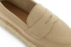 Abarca Shoes Alpargatas De Verano^Mocasín Piel Beige