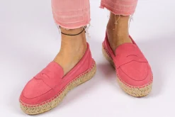 Abarca Shoes Alpargatas De Verano^Mocasín Piel Chicle