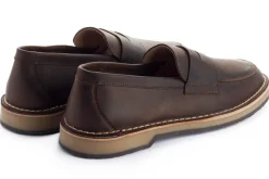 Abarca Shoes Mocasínes^Mocasín Piel Encerado Cafe