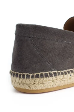 Abarca Shoes Alpargata Mocasín^Mocasín Piel Gris