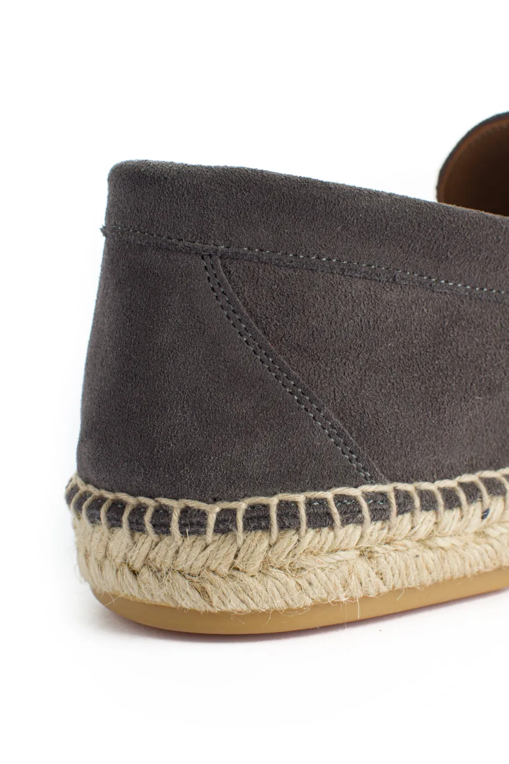 Abarca Shoes Alpargata Mocasín^Mocasín Piel Gris