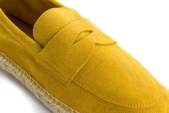 Abarca Shoes Alpargatas De Verano^Mocasín Piel Limon