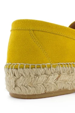 Abarca Shoes Alpargatas De Verano^Mocasín Piel Limon 663