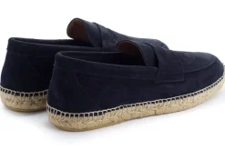 Abarca Shoes Alpargata Mocasín^Mocasín Piel Marino