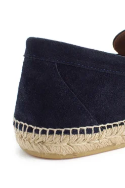 Abarca Shoes Alpargata Mocasín^Mocasín Piel Marino