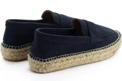 Abarca Shoes Alpargata Mocasín^Mocasín Piel Marino 312