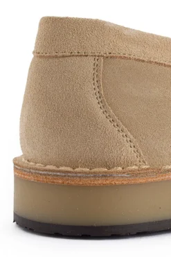 Abarca Shoes Mocasínes^Mocasín Piel Serraje Beige