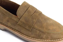 Abarca Shoes Mocasínes^Mocasín Piel Serraje Militar