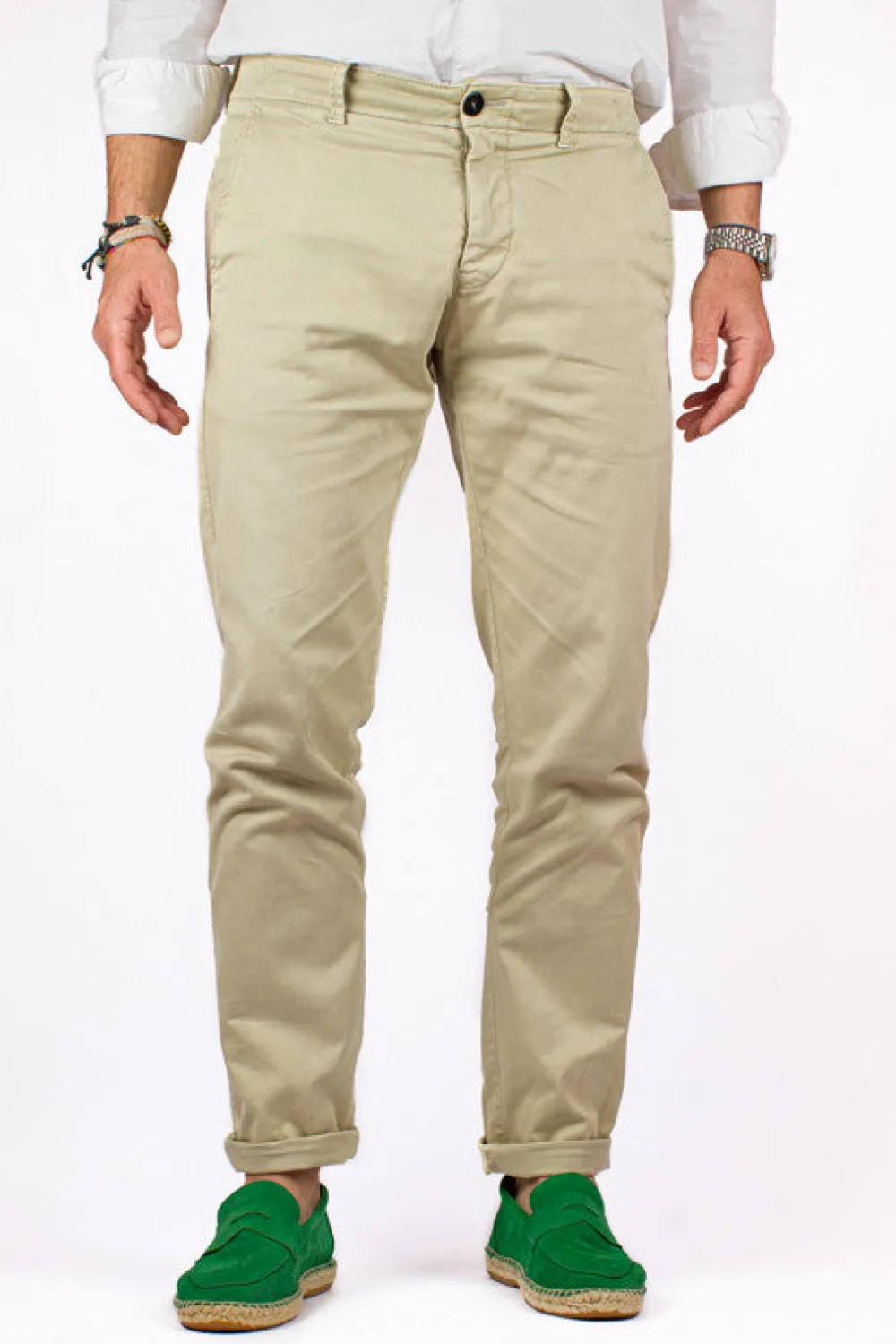 Abarca Shoes Alpargata Mocasín^Mocasín Piel Verde