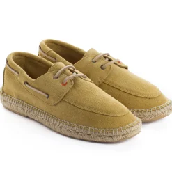 Abarca Shoes Alpargatas Náuticas^Nautico Piel Beige 17