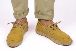 Abarca Shoes Alpargatas Náuticas^Nautico Piel Beige 17