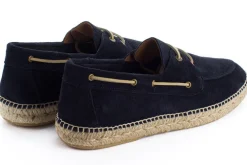 Abarca Shoes Alpargatas Náuticas^Nautico Piel Marino