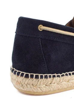 Abarca Shoes Alpargatas Náuticas^Nautico Piel Marino