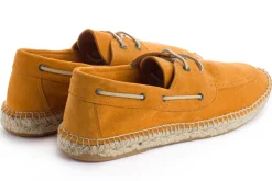 Abarca Shoes Alpargatas De Verano^Nautico Piel Orange