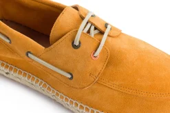 Abarca Shoes Alpargatas De Verano^Nautico Piel Orange