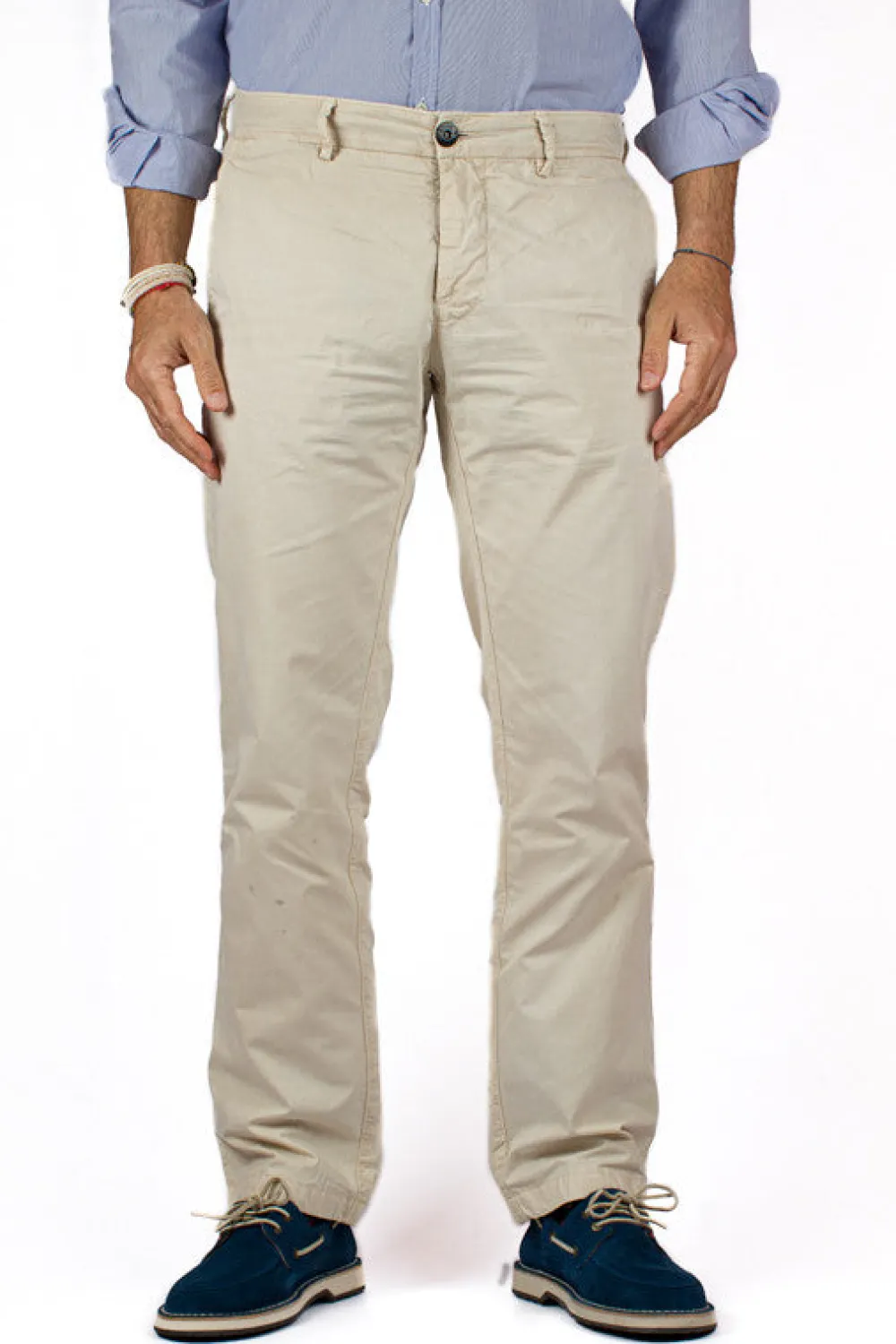 Abarca Shoes Nauticos^Nautico Piel Serraje Azul