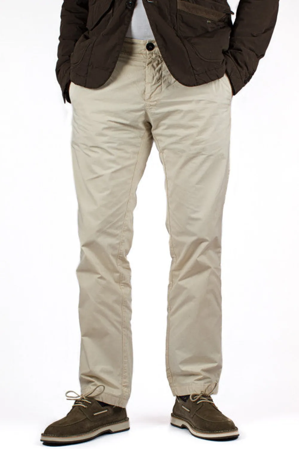 Abarca Shoes Nauticos^Nautico Piel Serraje Gris Verde