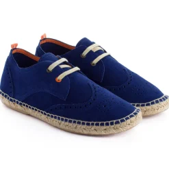 Abarca Shoes Alpargatas De Verano^Oxford Piel Marino 17