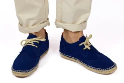 Abarca Shoes Alpargatas De Verano^Oxford Piel Marino 17