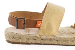 Abarca Shoes Alpargatas De Verano^Pascale Domine Amarillo Sandalias De Yute