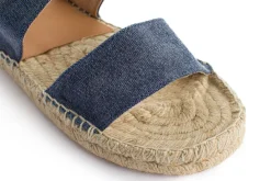 Abarca Shoes Alpargatas De Verano^Pascale Domine Marino Sandalias De Yute