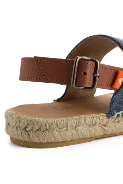 Abarca Shoes Alpargatas De Verano^Pascale Domine Marino Sandalias De Yute