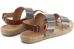 Abarca Shoes Alpargatas De Verano^Pascale Mayoral Azul Sandalias De Yute