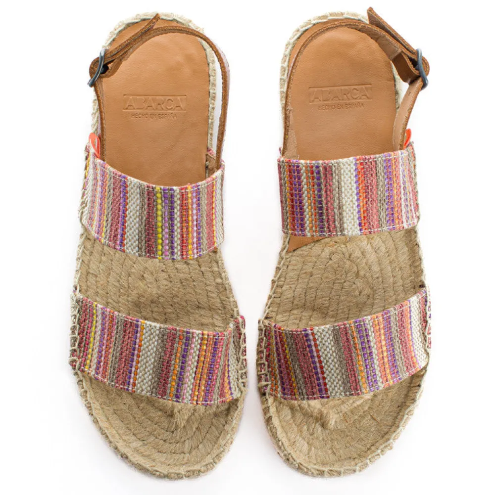 Abarca Shoes Alpargatas De Verano^Pascale Mayoral Naranja Sandalias De Yute