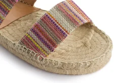 Abarca Shoes Alpargatas De Verano^Pascale Mayoral Naranja Sandalias De Yute