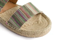 Abarca Shoes Alpargatas De Verano^Pascale Mayoral Verde Sandalias De Yute