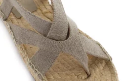 Abarca Shoes Alpargatas De Verano^Sandalia Terra Formentera Panna