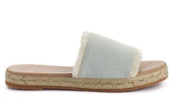 Abarca Shoes Sandalias Yute^Sandalias De Yute Santorini Unisex Color Celeste