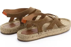 Abarca Shoes Sandalias Yute^Sandalias De Yute Terra Formentera Cuero