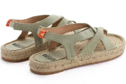Abarca Shoes Alpargatas De Verano^Sandalias De Yute Terra Formentera Kaki