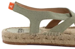 Abarca Shoes Alpargatas De Verano^Sandalias De Yute Terra Formentera Kaki