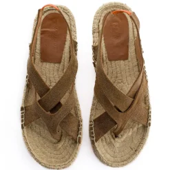 Abarca Shoes Alpargatas De Verano^Sandalias De Yute Terra Formentera Cuero