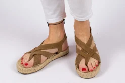 Abarca Shoes Alpargatas De Verano^Sandalias De Yute Terra Formentera Cuero